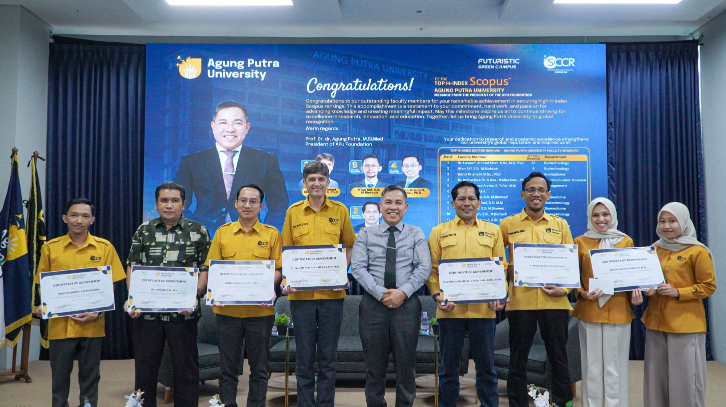 Agung Putra University (APU) menyosialisasikan kebijakan publikasi ilmiah bagi dosen untuk meningkatkan riset dan publikasi pada jurnal terindeks Scopus.